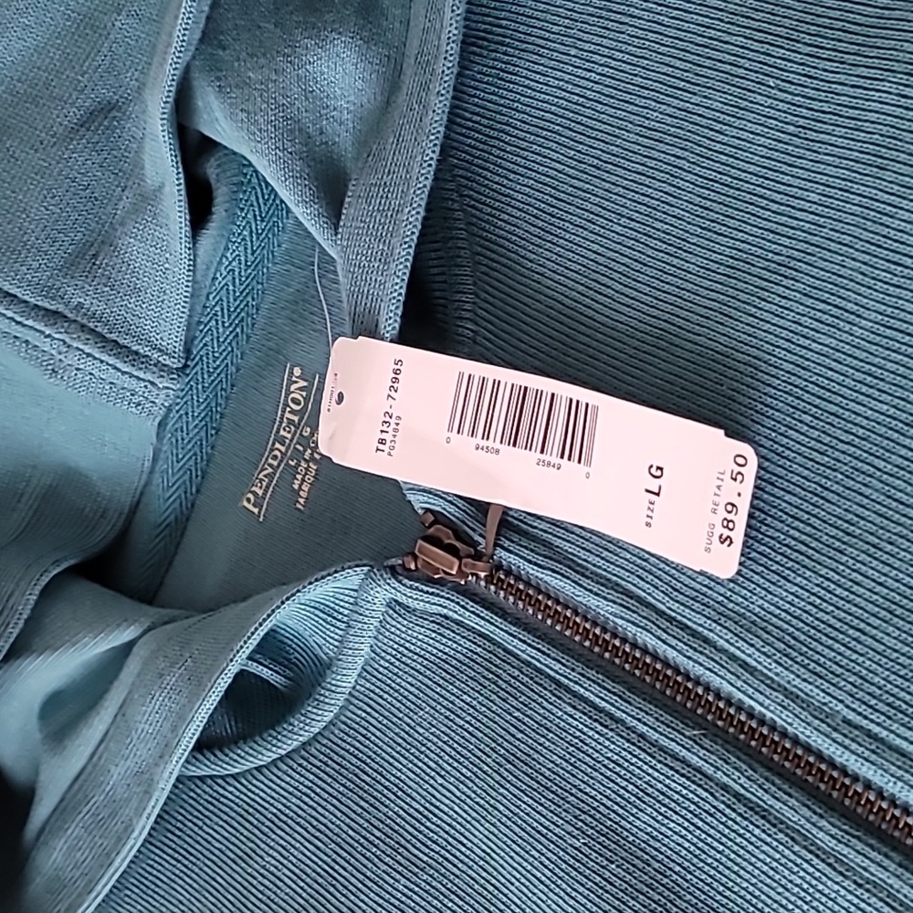 Pendleton Full Zip Hooded Sweater Cardigan - Picture 4 of 10